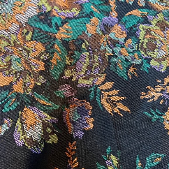 Anthropologie Black Floral Jacket - Picture 9 of 11